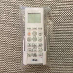 LG White Remote Control for Air Conditioners